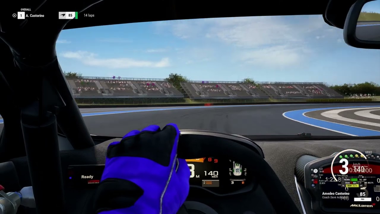 ACC Onboard Lap: McLaren 570S GT4 at Paul Ricard CDA4 QF