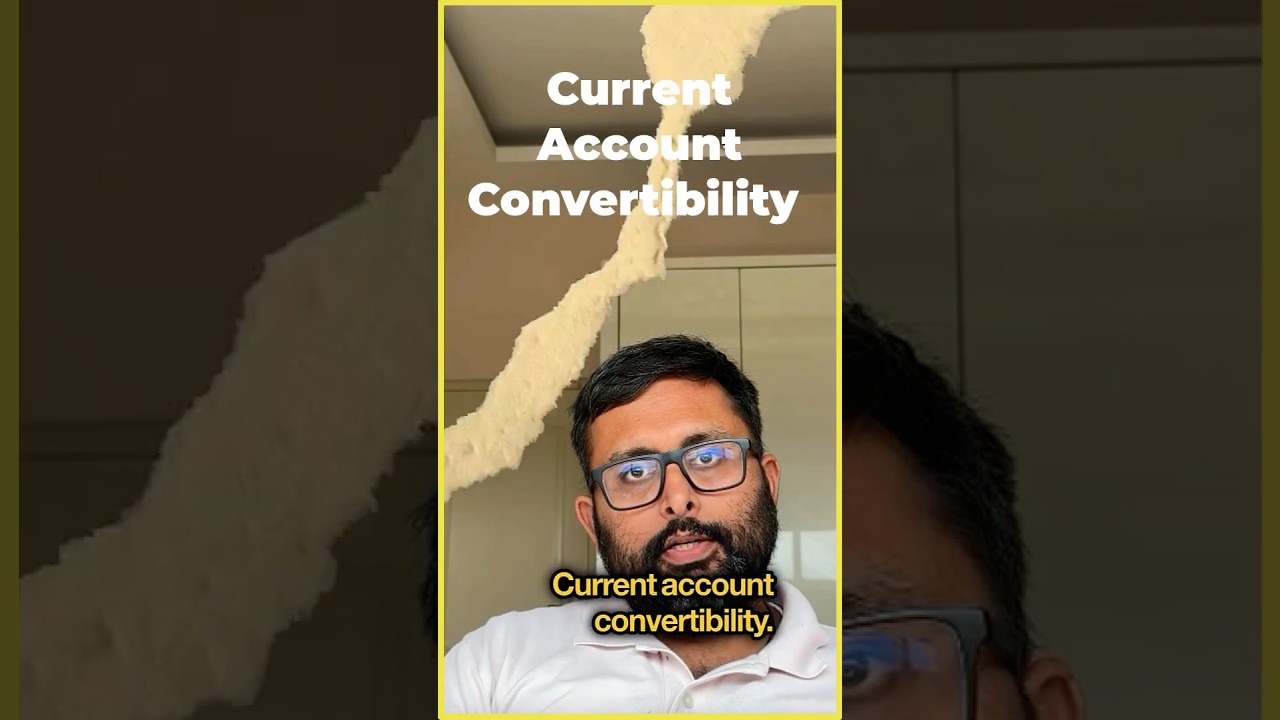 Current Account Convertibility #indianeconomicservices #rbigradeb #cuetpgeconomics #ugcneteconomics