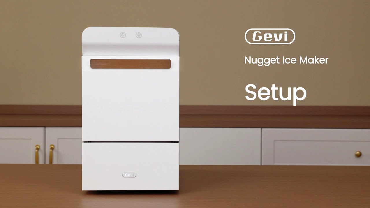 How to Set Up Your Gevi Household V2.0 Countertop Gemi Nugget Ice Maker | Gevi