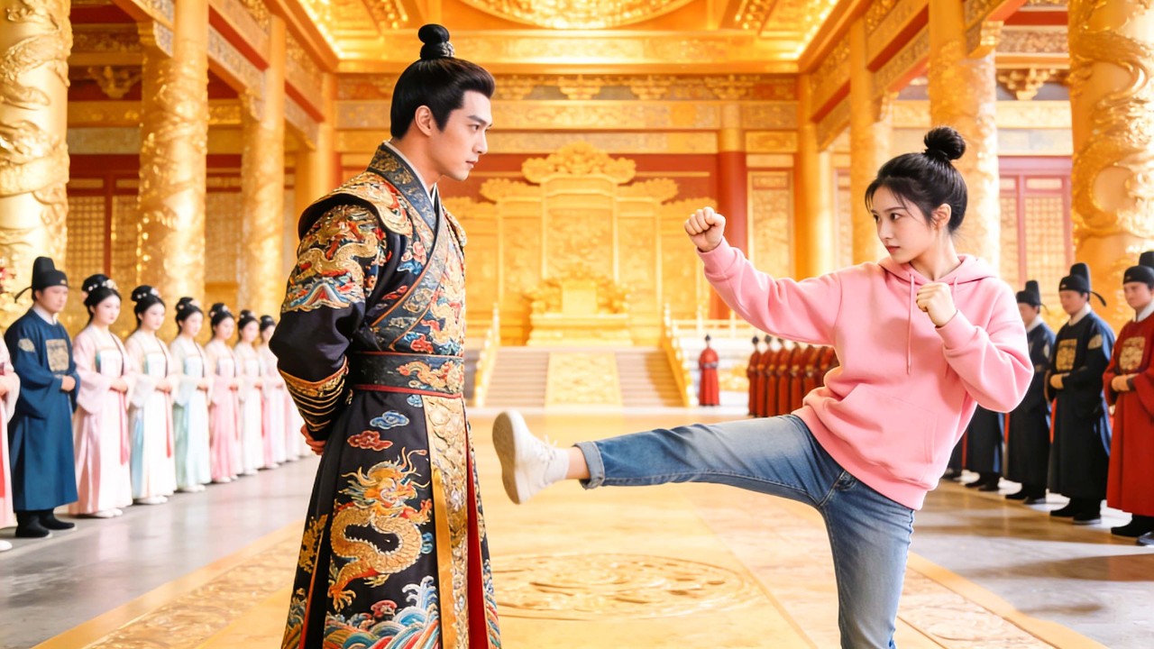 Modern girl wakes in ancient slave’s body—she slaps the prince,he drops to knees begging her to stay