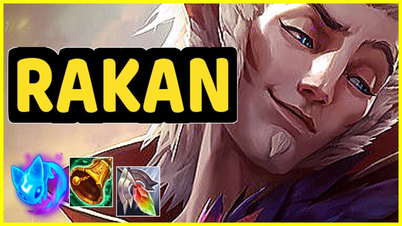 RAKAN VS JANNA SUPPORT GAMEPLAY GRANDMASTER I