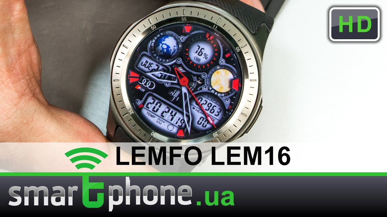 Обзор LEMFO LEM16/LF16 - Смарт часы на Android до $100