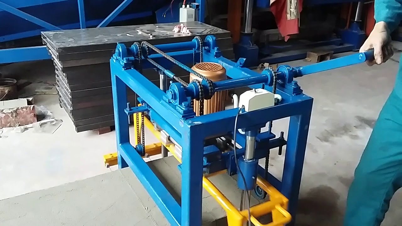 MiniCutter 1 (first generation) - Mini CLC Block Cutting Machine for Light Weight Concrete Blocks