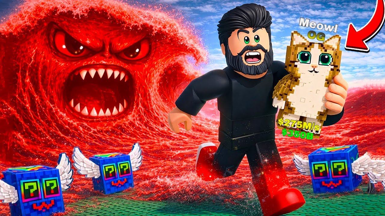 FUR LUCKY BLOCKS si FUG de TSUNAMI! IAU OG + PIZZA ELEPHANT