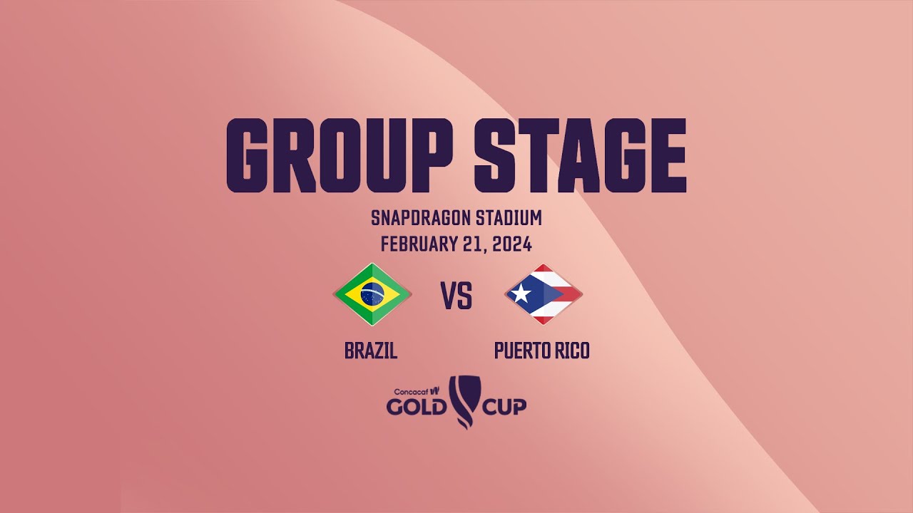Brazil vs Puerto Rico | 2024 Concacaf W Gold Cup