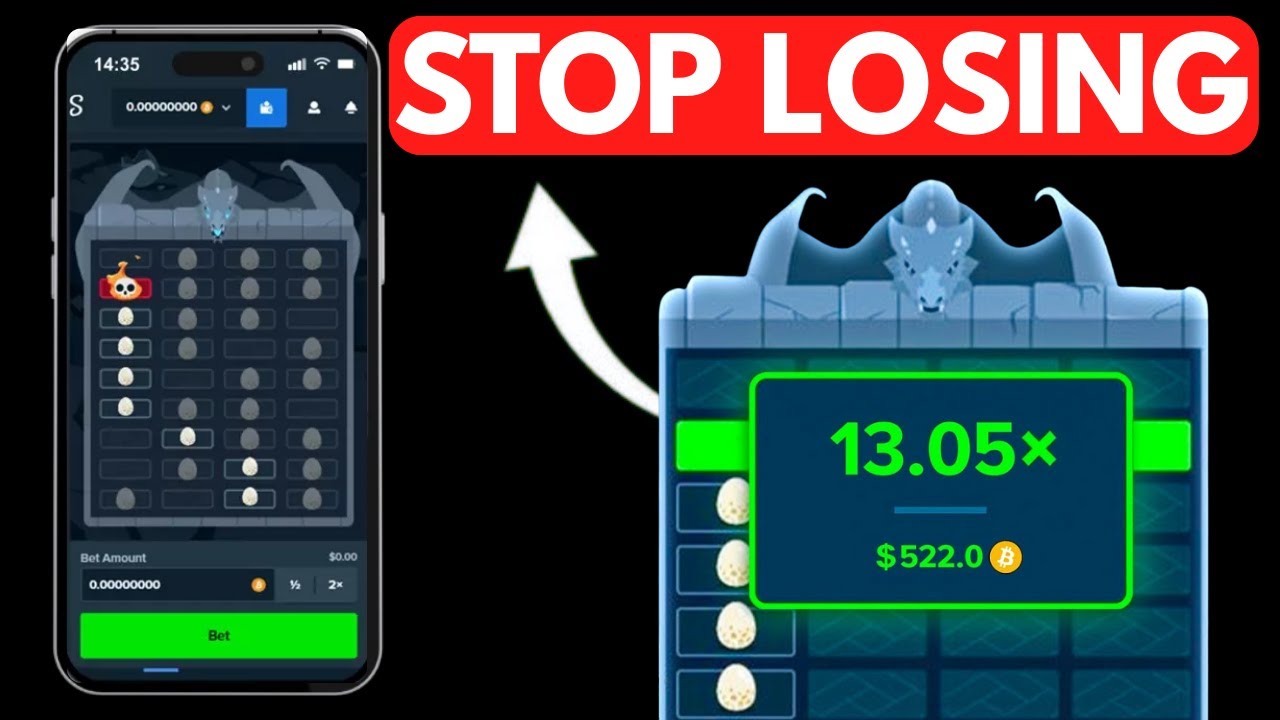 Выигрышная стратегия в игре Stake Dragon Tower: прекратите делать ставки здесь!