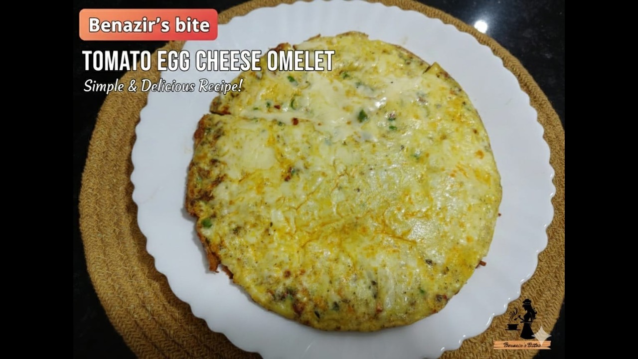 You Won’t Believe This 5-Minute Breakfast! Super Quick Tomato Egg Cheese Omelet