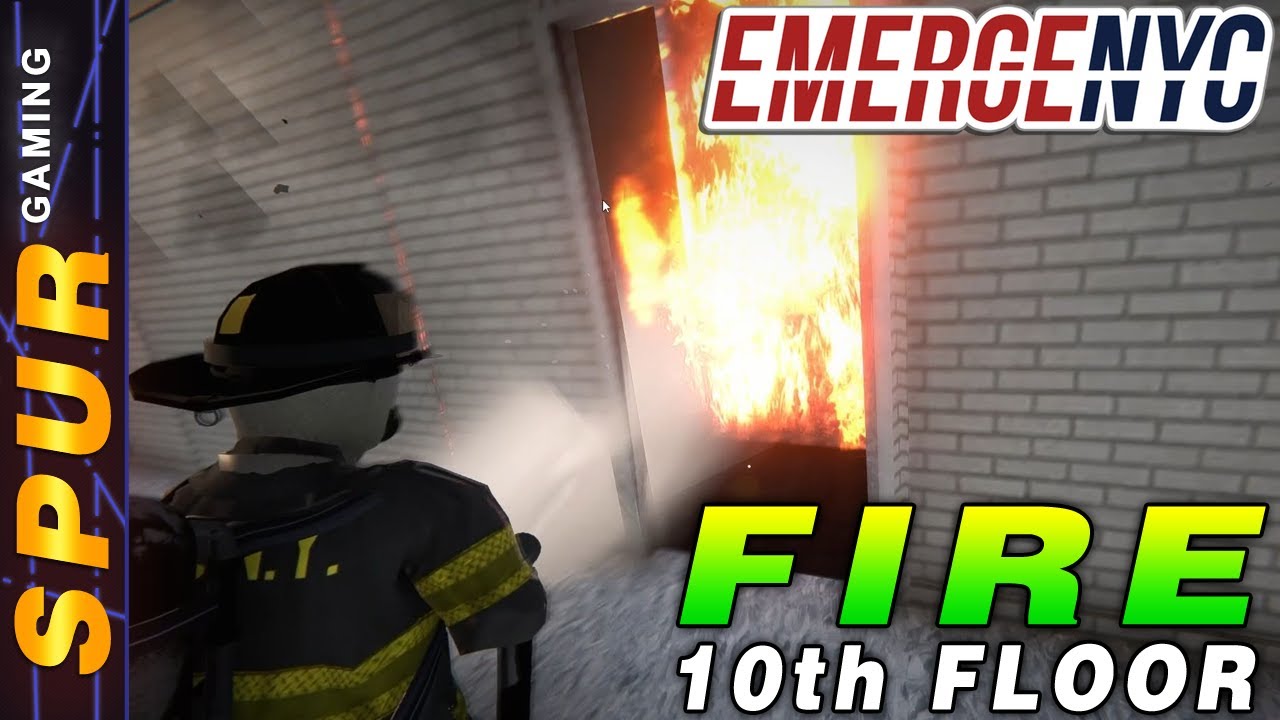 Fire on the 10th Floor FDNY - Manhattan - EmergeNYC