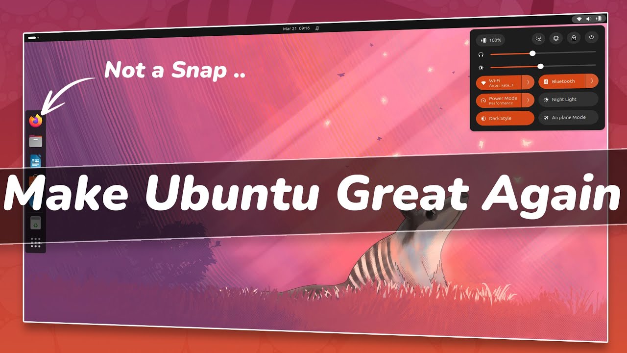 Как полностью удалить пакеты SNAP из Ubuntu // УДАЛЕНИЕ SNAPD в Ubuntu (ПОШАГОВОЕ ИНСТРУКЦИЯ)