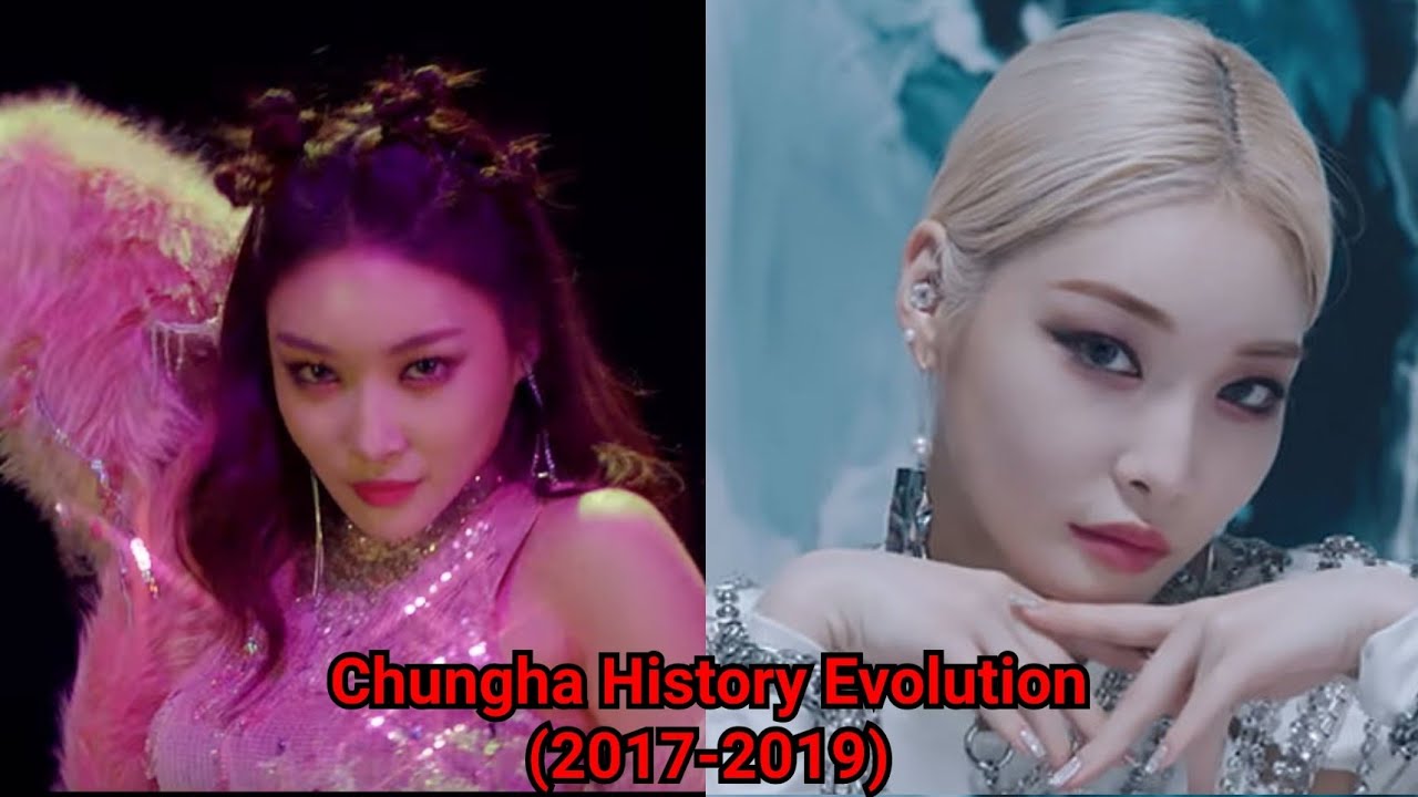 CHUNGHA HISTORY EVOLUTION (2017-2019)