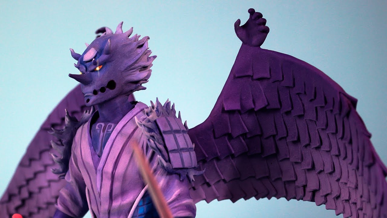 Esculpiendo al Susanoo Perfecto de Sasuke | ¿Qué material utilizo para esculpir?