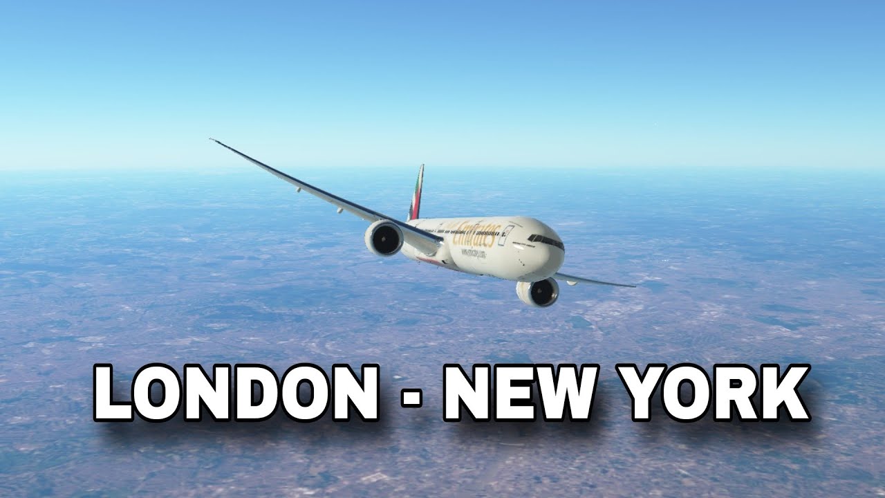 EGLL to KJFK  Infinite Flight Long Haul  London To New York