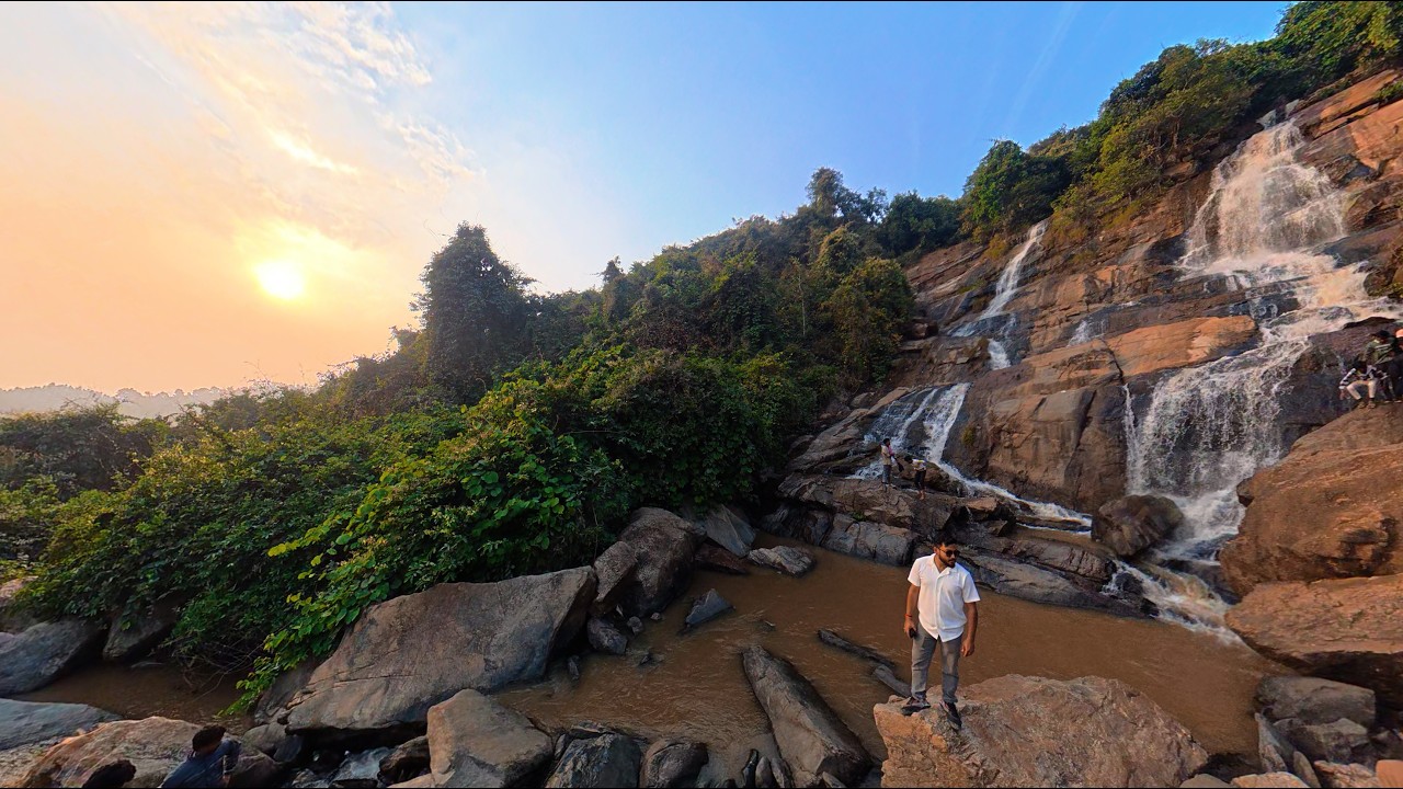 Bamni Falls , a day tour in Purulia West Bengal
