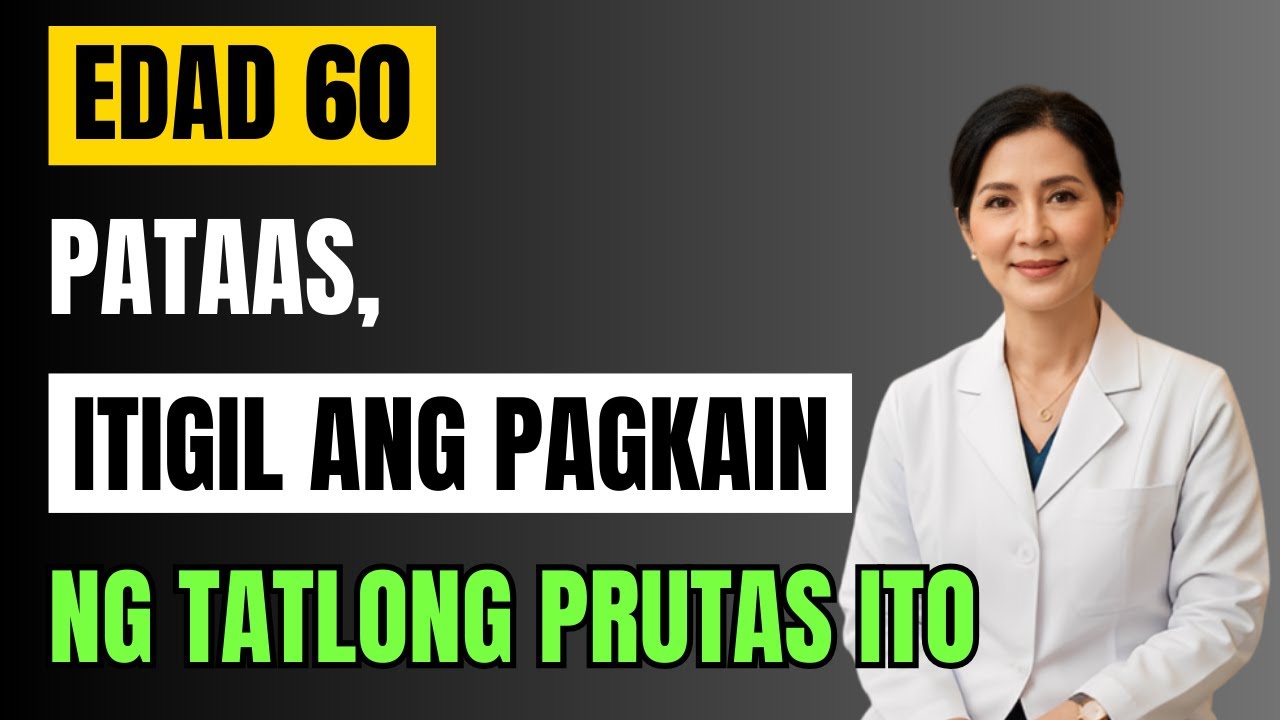 MGA PRUTAS NA SUMISIRA SA BATO NG EDAD 60 PATAAS: PAYO NI DR. SOPHIA CRUZ PARA IWAS DIALYSIS