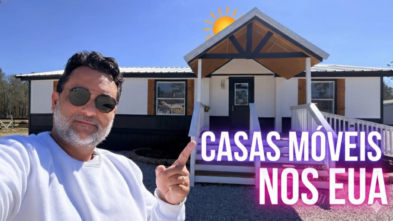 Como são as casas móveis aqui no Texas