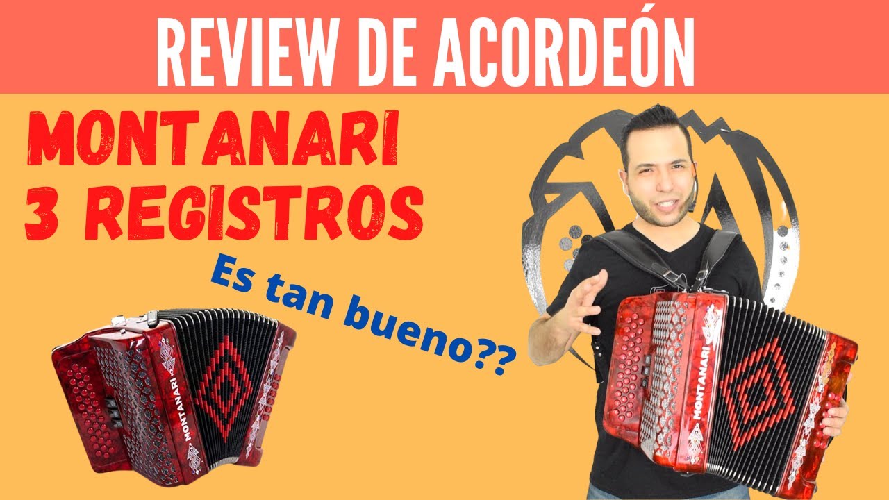Review Acordeón Montanari 3 Registros