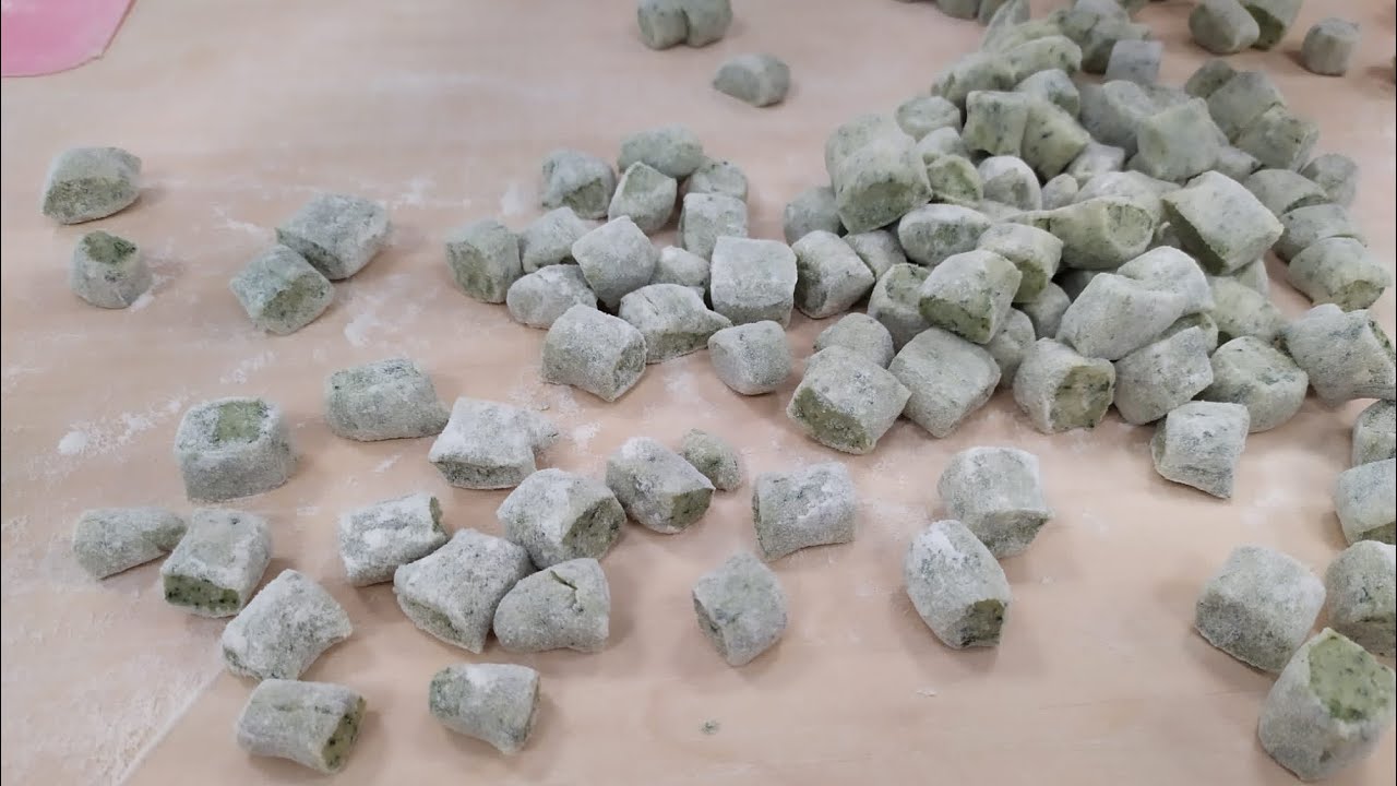 Gnocchi di patate e spinaci