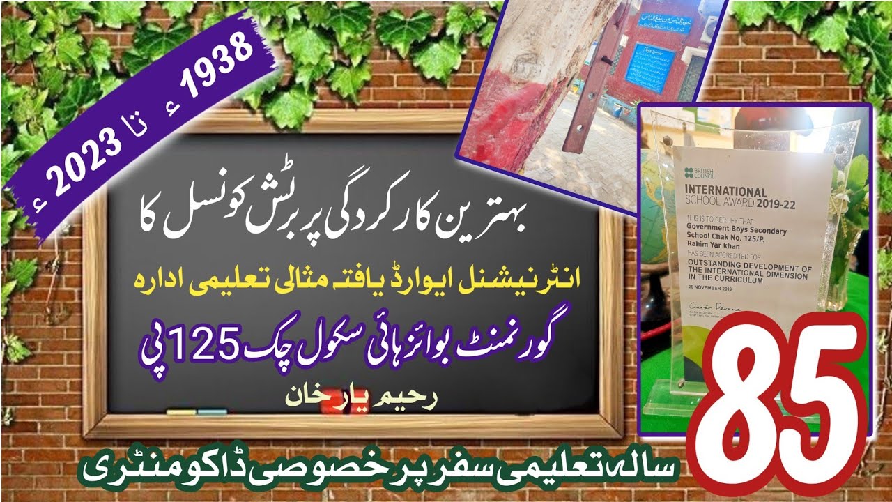 Govt. High School Chak No.125/P Rahim Yar Khan