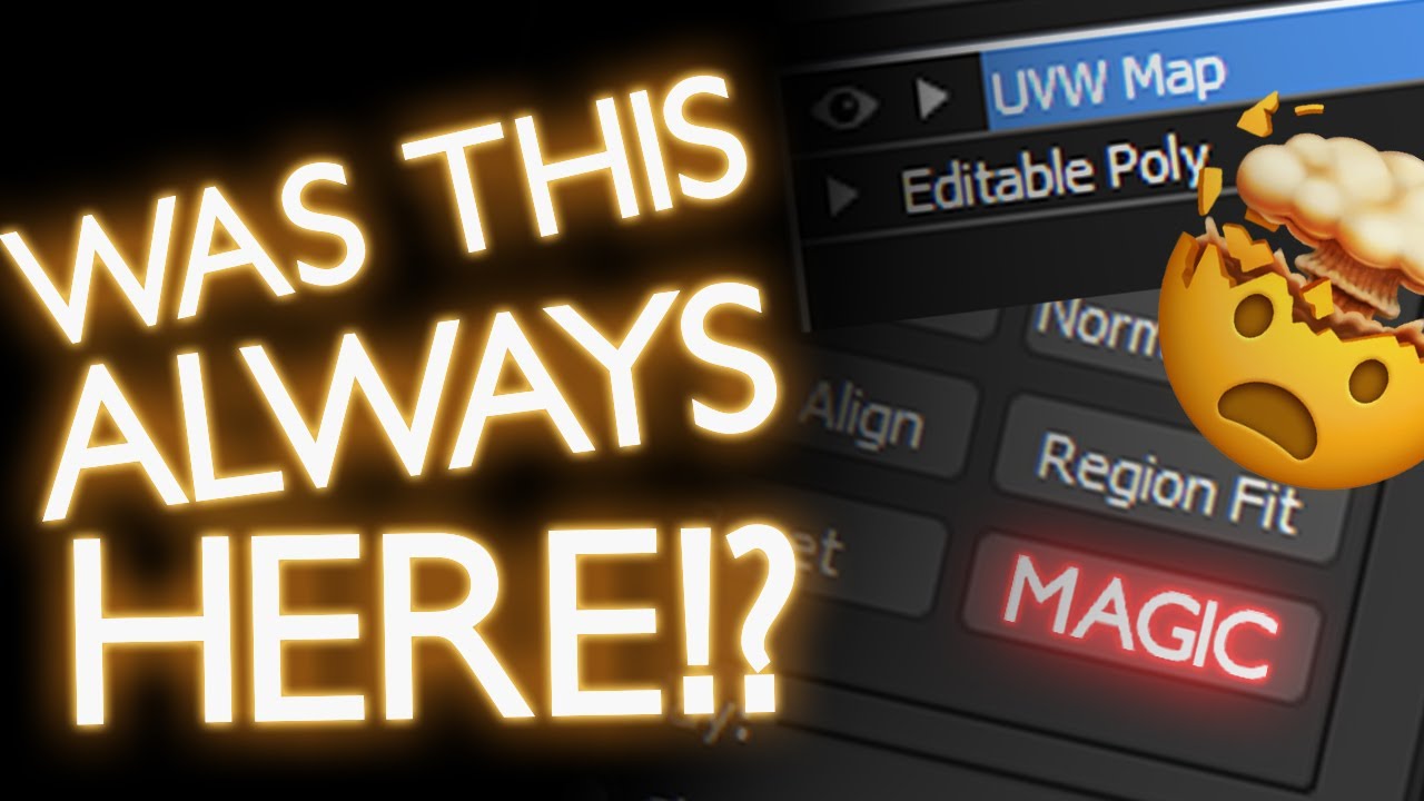 Transformative UVW Map Feature No One Knew Existed | 3dsMax