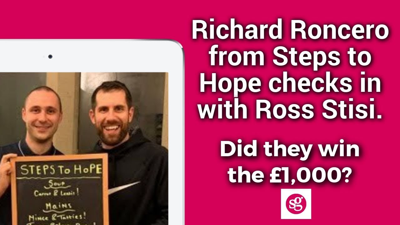 Richard Roncero from Steps to Hope follow up sit down chat with Ross Stisi.