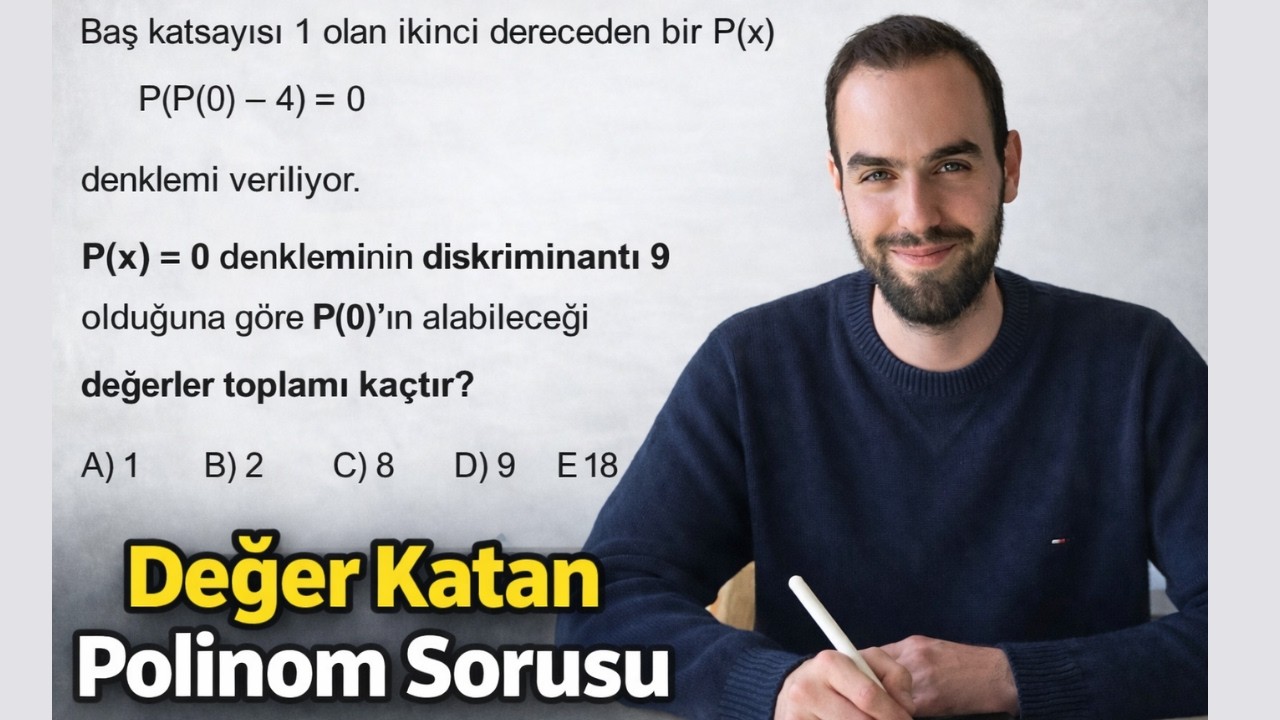 Değer Katan Polinom Sorusu  - Barış Yayınları