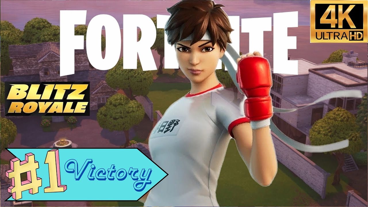 Fortnite Blitz Royale #1 with Sakura Gym June 22nd 2025 - 4K