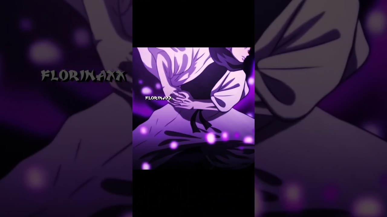 GOJO'S 200% HOLLOW PURPLE 💀 🥶🟣⚡||JUJUTSU KAISEN #gojo #sukuna #purple #jjk