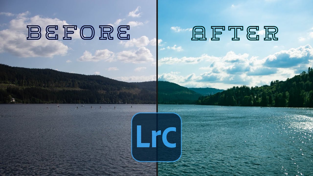 Before and after in Lightroom with this shortcut.