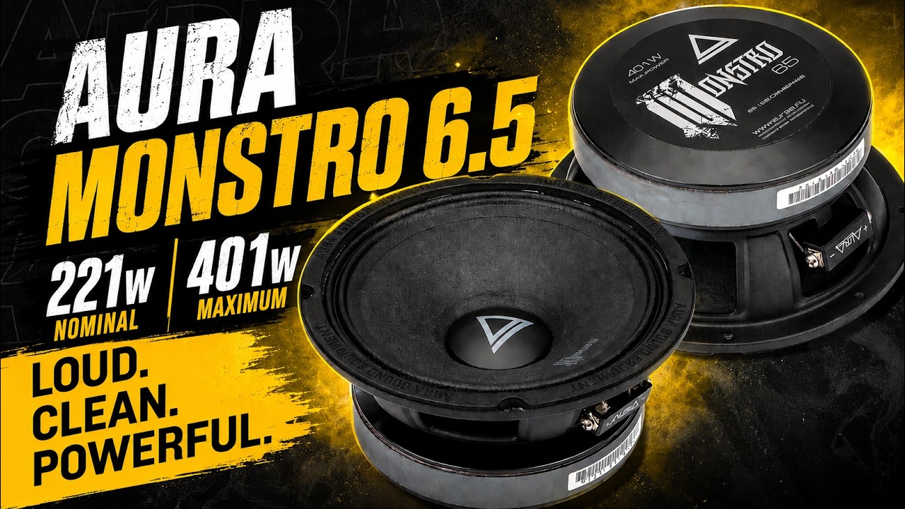 Aura Monstro-65 Midrange Unboxing Review Video