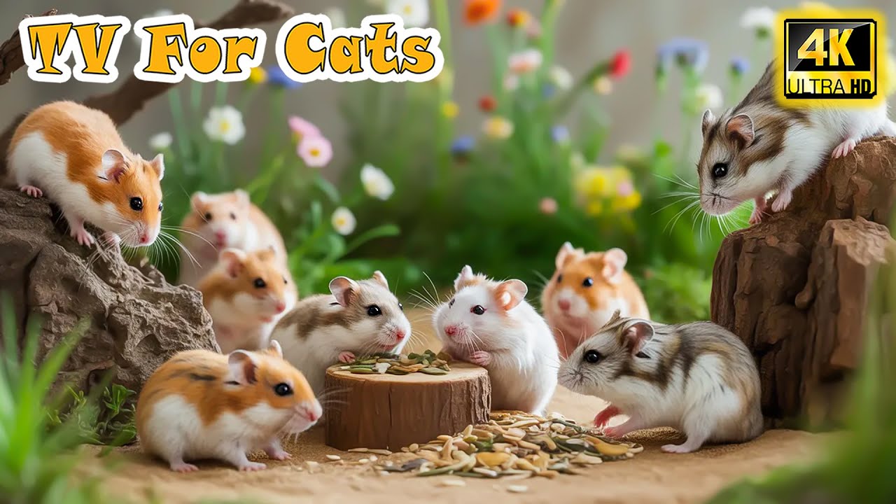 🔴 Ultimate Cat TV – Anti–Separation Anxiety Videos for Cats 🎶 Real Mouse Videos to Prevent Boredom