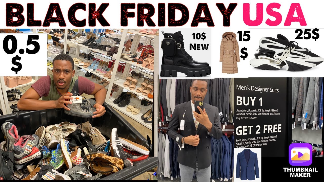 BLACK FRIDAY BIENTÔT MAIS LES PRIX            DES VÊTEMENTS SONT DE PLUS EN PLUS MOINS CHER AUX USA