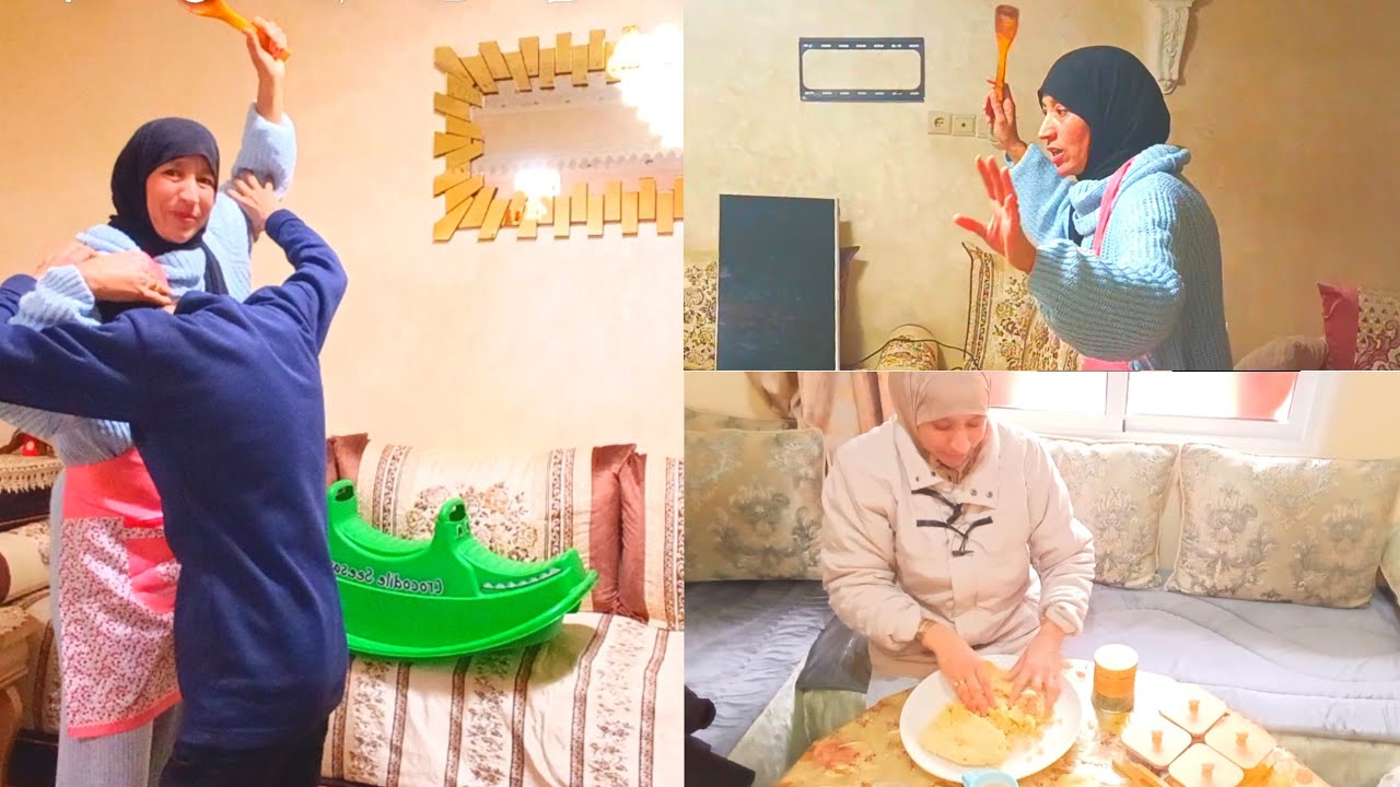 المشاكل؟ يخ يخ العافية 🔥 شاعلة فالدار قتلوني بالخلعة .... عجبني الحال ضحكت حتى بانت درسة  العقل 🤣