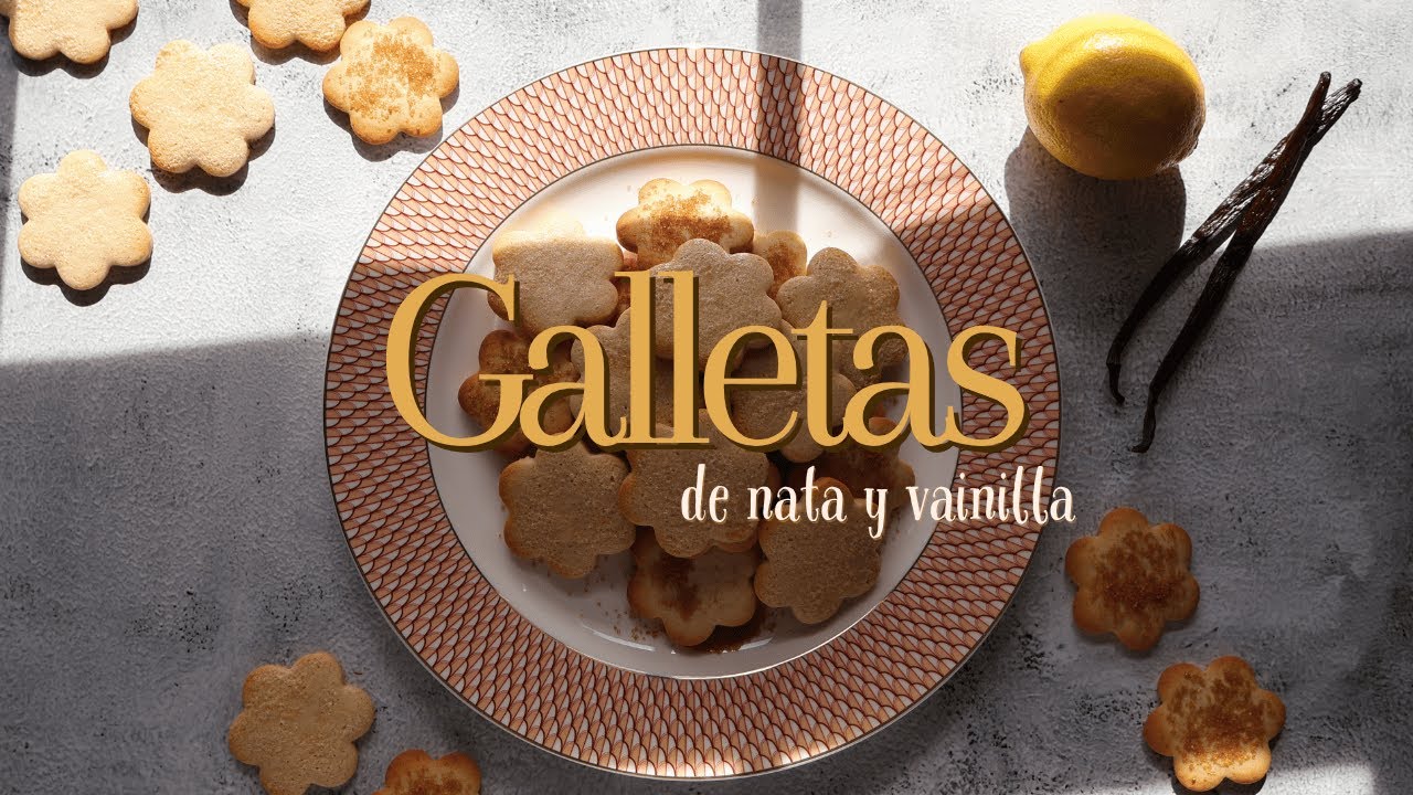 Cómo Hacer GALLETAS de NATA y VAINILLA PERFECTAS | Trucos de Horno + Opciones de acabado