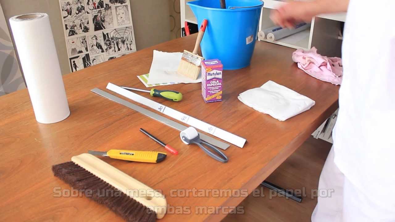 Colocación de Papel Pintado calidad TNT
