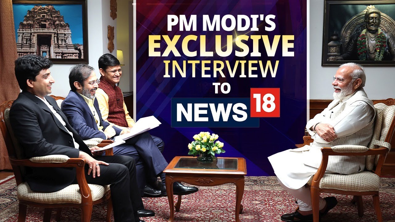 LIVE: PM Modi's exclusive interview to  @news18india