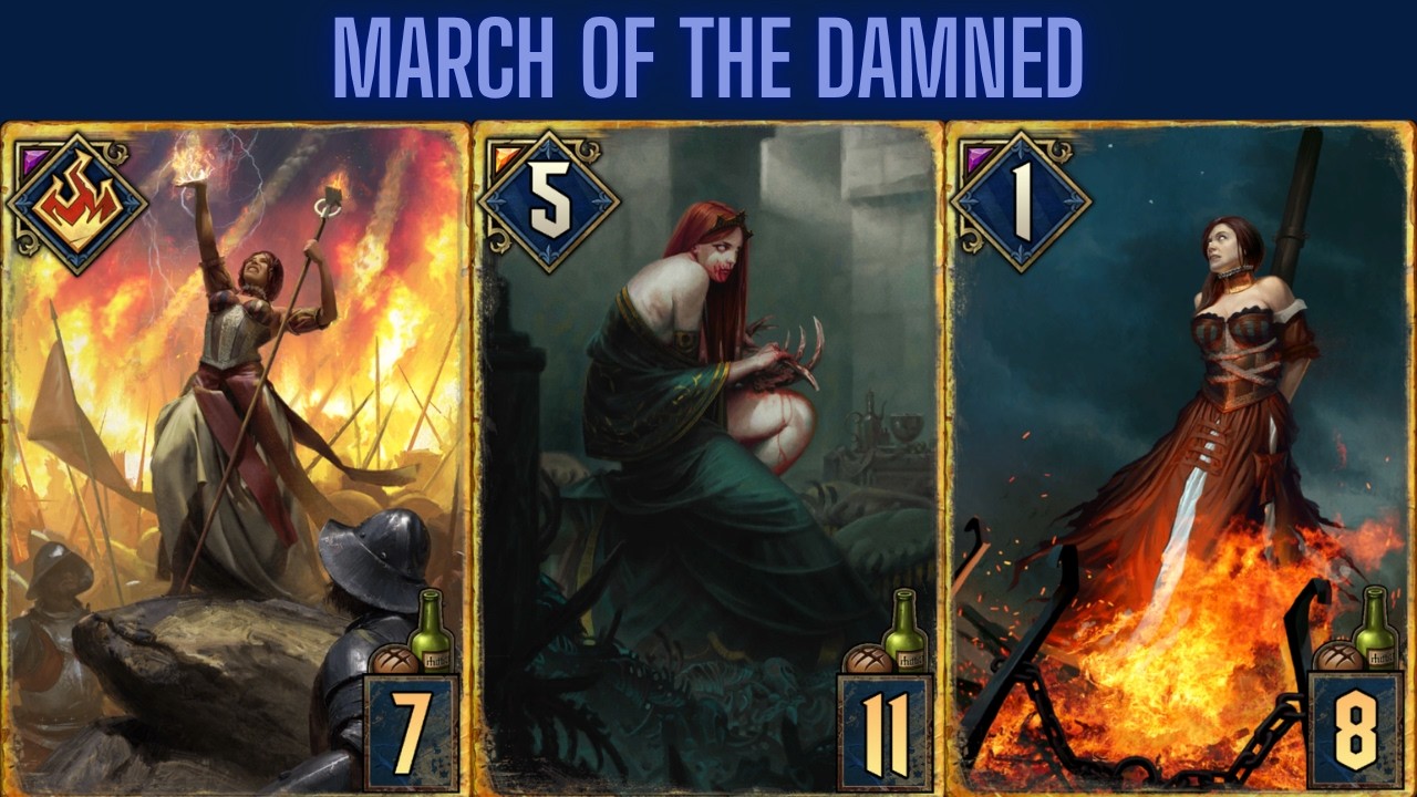 Gwent | Sabrina's Hellfire & The Cursed Siege | Devotion NR Inspired Zeal  #gwent