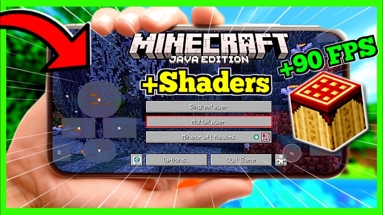 🔥 PROB&Eacute; MINECRAFT JAVA EN CELULAR!! + SHADERS Y SERVERS!! | &iquest;VALE LA PENA POJAV?