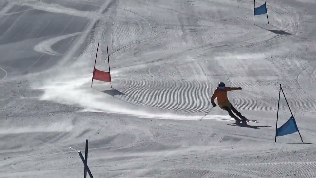 Training Gs Sappada black slope