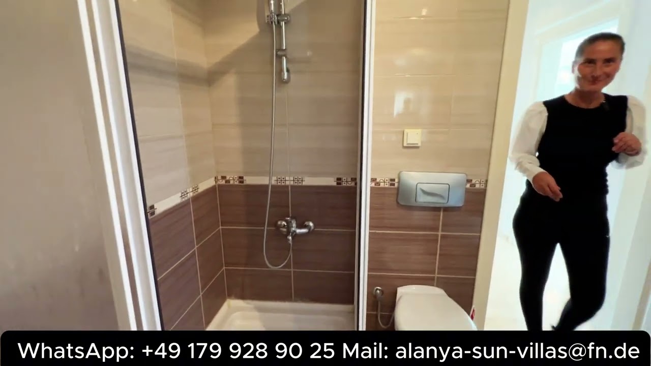 027 - Schöne 3 Zimmer oberhalb von Alanya, 7 Minuten in City und Strand