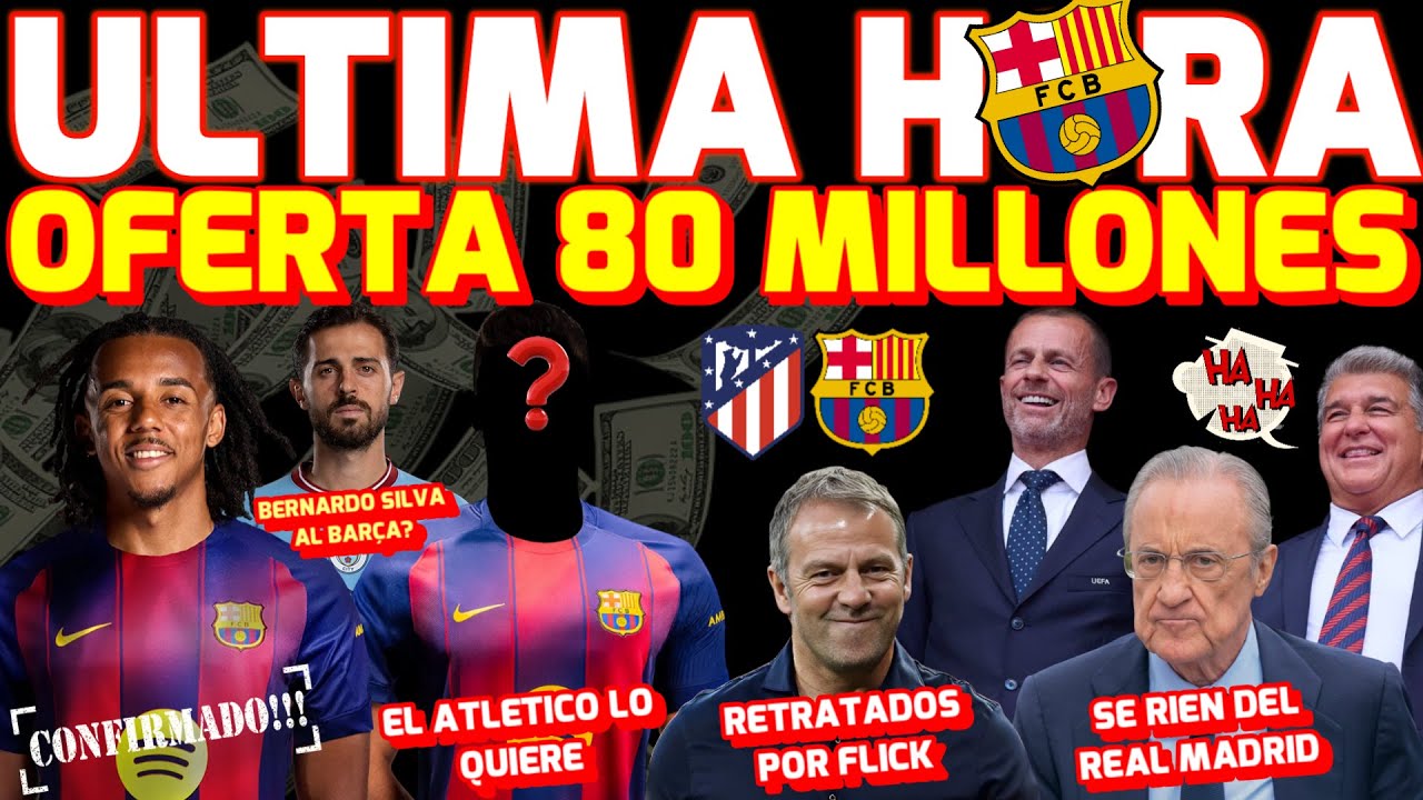 🔥 EL ATLETICO QUIERE FICHARLO 💰OFERTA 80 MILLONES 🤡MEME REAL MADRID ⏳OPORTUNIDAD BERNARDO SILVA