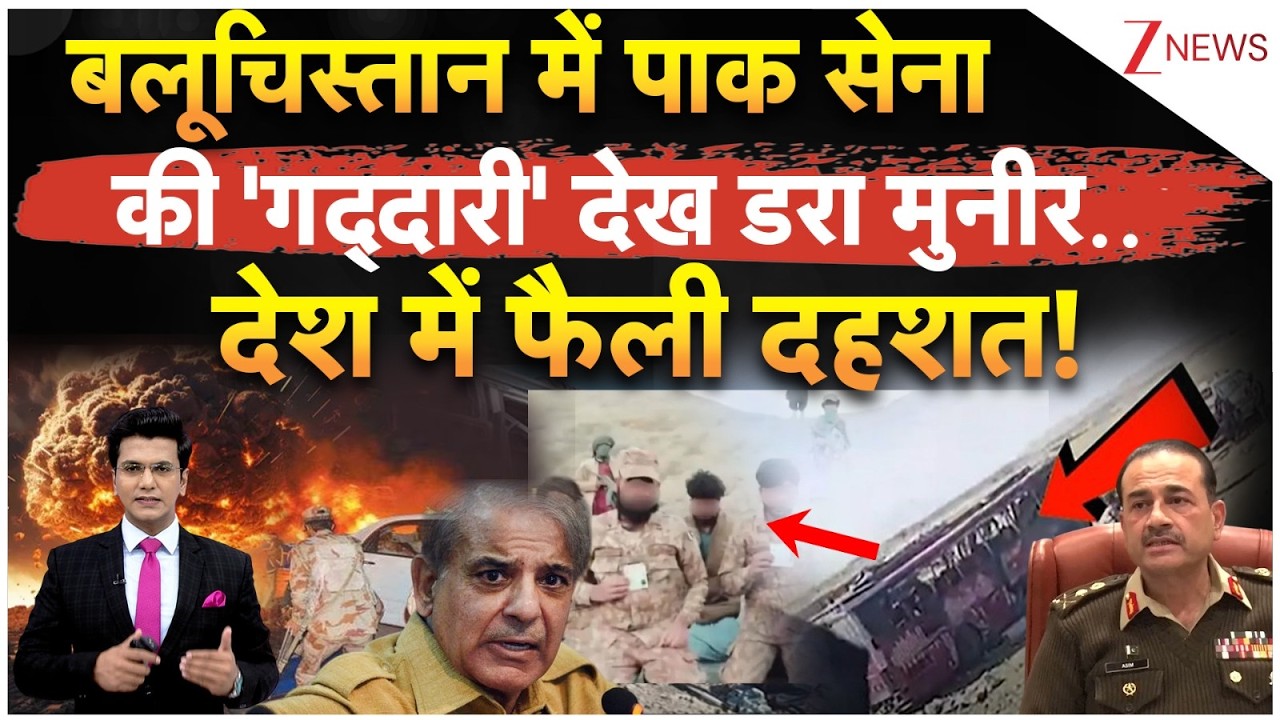BLA Attack Pakistan Army: बलूचिस्तान में पाक सेना की 'गद्दारी' देख डरा मुनीर.. देश में फैली दहशत!