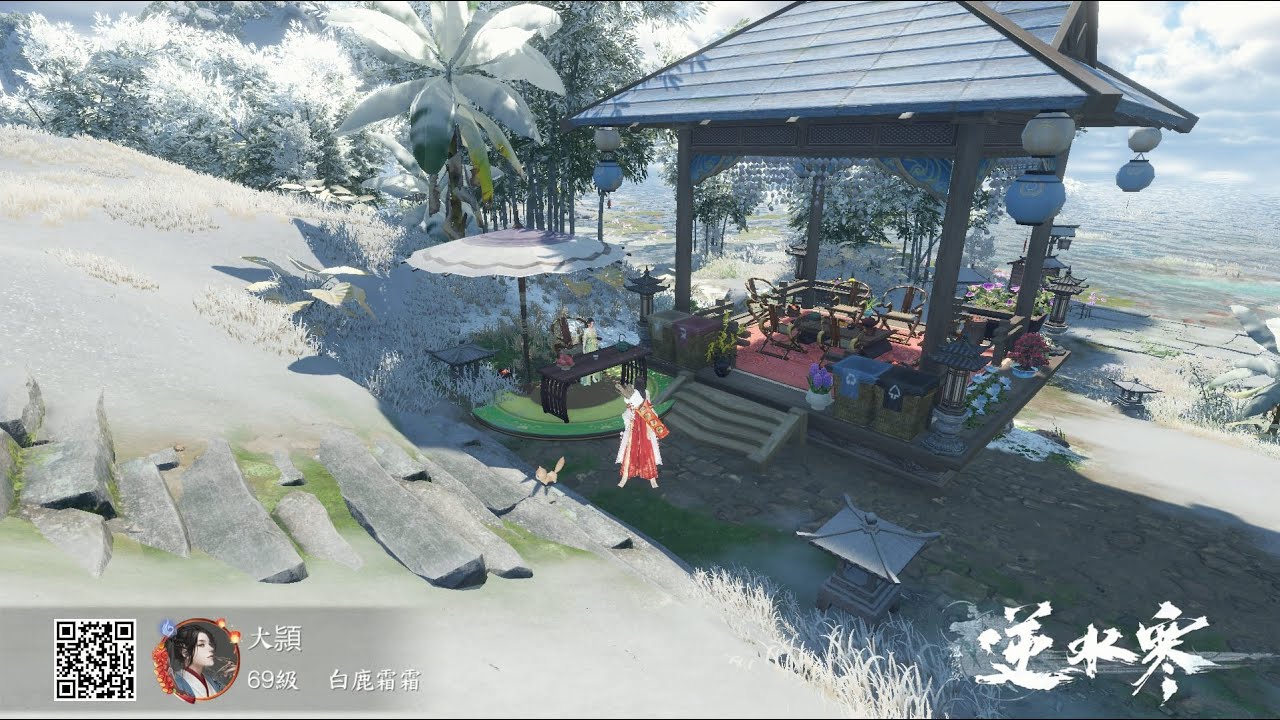 【逆水寒】莊園外擴建造，方法介紹。【阿頴】#莊園 #外擴建造 #種植區建造 #逆水寒 #字幕 #画面テキスト #subtitles