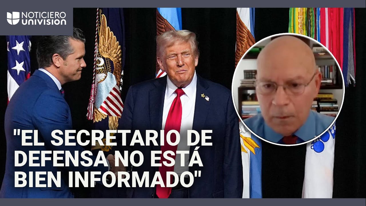 “Ignorante e infantil”: analista militar cuestiona anuncios de Trump y Hegseth sobre fuerzas armadas