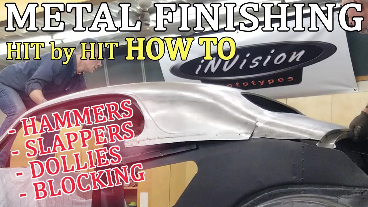 NO BONDO - Metal FINISHING Hand Shaped Roof Skin - Ep.43 | 1940 Ford Inspired Hardtop Coupe Build