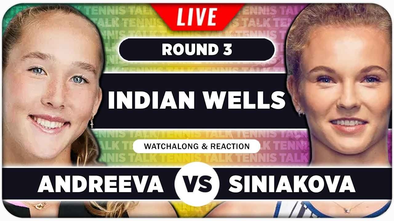 DRAPER vs CERUNDOLO • ATP Indian Wells 2026 • LIVE Tennis Watchalong
