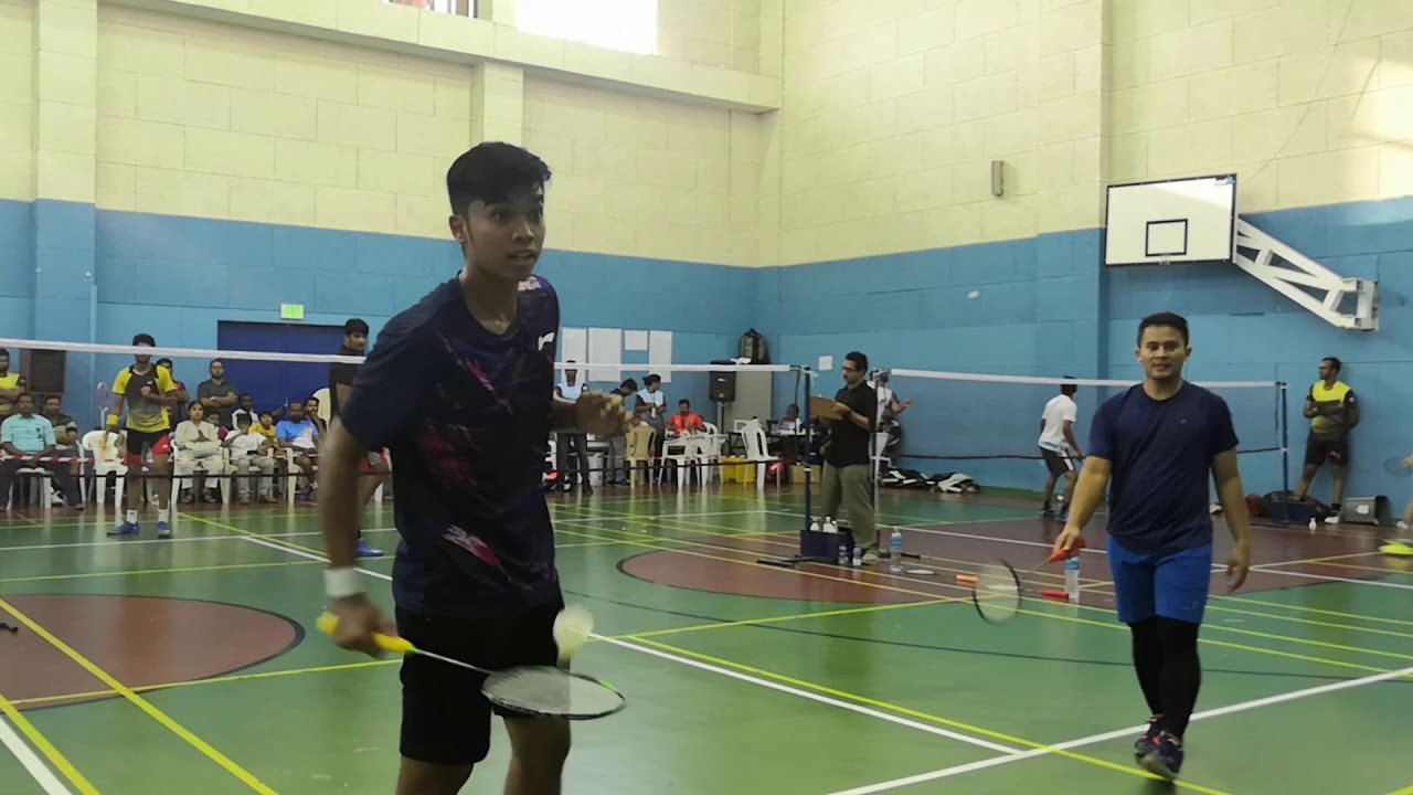 Badminton Basheer & Sudheer vs Endi Septian Yaas Qatar open badminton tournament 2019