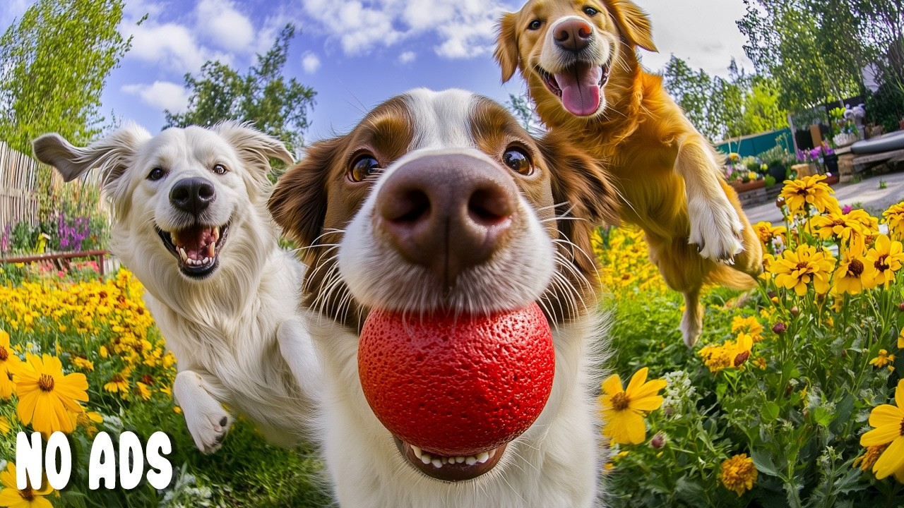 12 Часов ТВ для Собак для Просмотра 🐶 Нежная Успокаивающая Музыка 💖 От Тревоги Разлуки