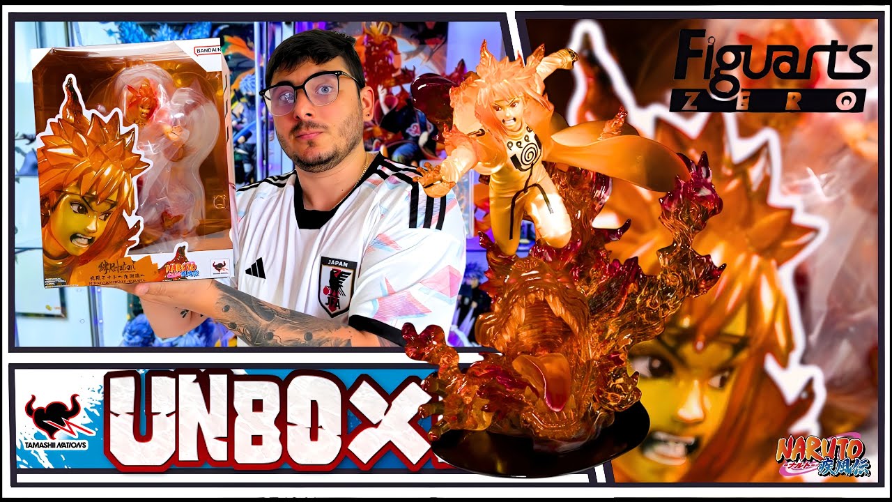 Minato Saca a Kurama Unboxing Figuarts Zero  Kizuna Relations