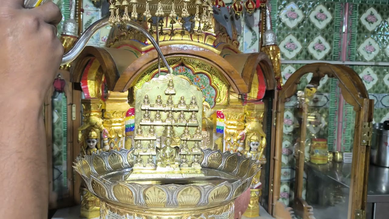 सर्व रोग शोक दुःख भय पीड़ा विनाशक प्रभु जी की शांति धारा जैन मन्दिर मसूरी 🌷🌷🏳‍🌈🏳‍🌈🙏🙏