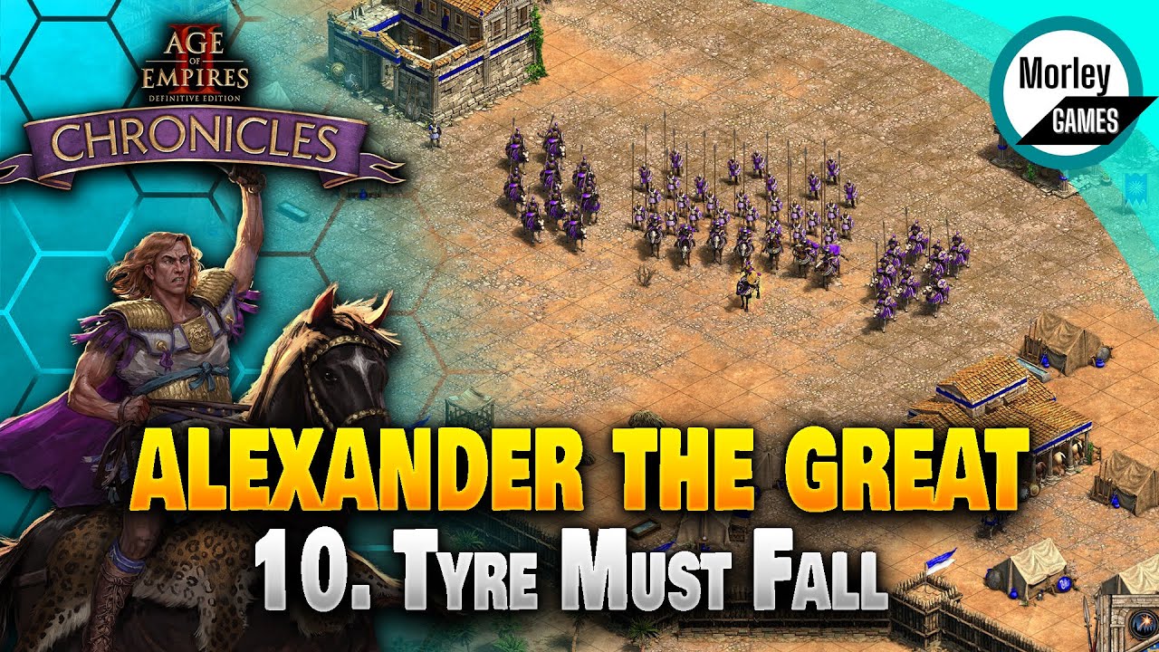 AOE2 Chronicles: Alexander the Great - mission 10 - Tyre Must Fall